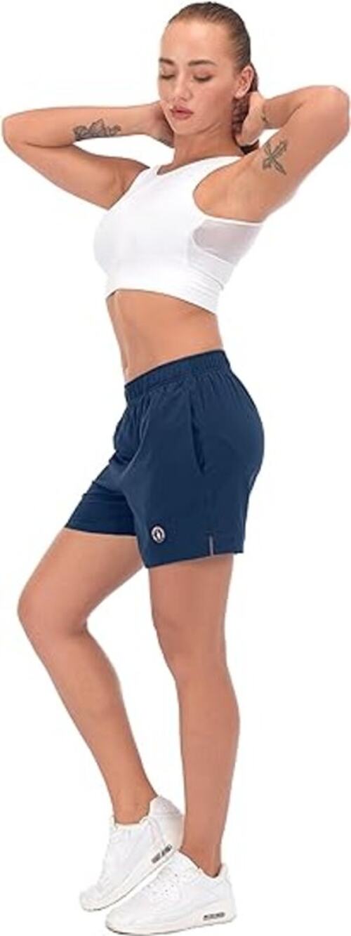 New Little Donkey Andy Women’s Running Shorts Lightweight Athletic Shorts Large